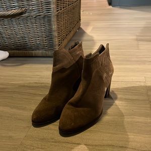 Brown booties